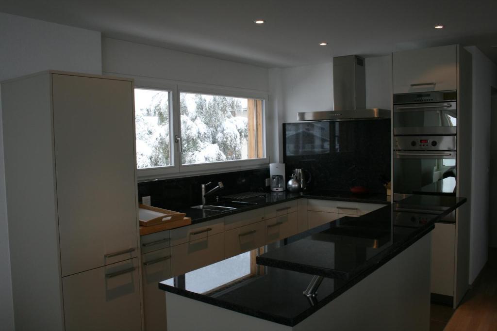 Haus Rufinis Apartman Klosters Szoba fotó